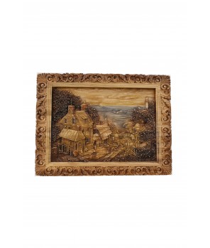 Панно «Домик у моря»